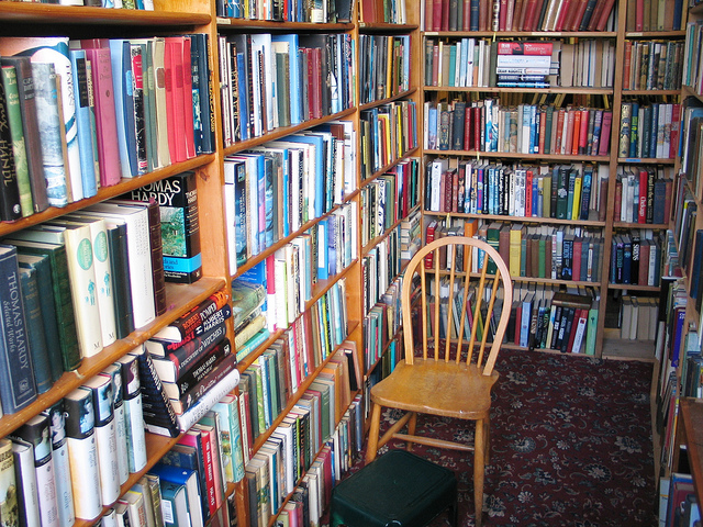 Bookcase Books in Carlisle.  Place of dreams.