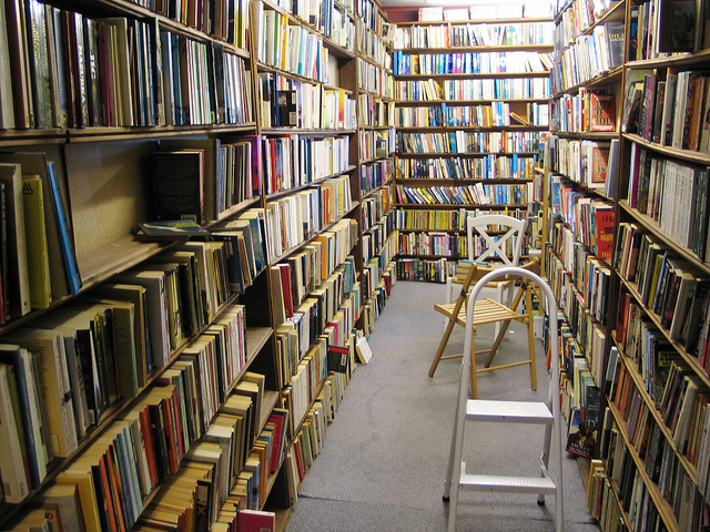 Bookcase Books in Carlisle.  Place of dreams.