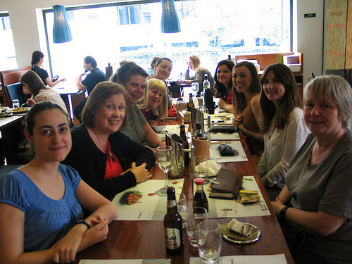 Write Like A Grrrl! lunch outing